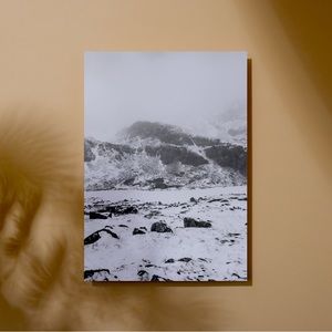 11 x 14 beautiful winterwonderland snowymountains photograph